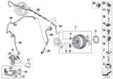 Diagram for BMW 330e Brake Booster Vacuum Hose - 11668635841