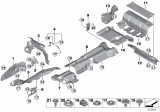 Diagram for BMW M850i xDrive Gran Coupe Exhaust Heat Shield - 51487374759