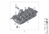 Diagram for BMW Alpina B7 Cylinder Head - 11127600477