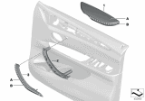 Diagram for 2018 BMW X5 M Door Armrest - 51417988911