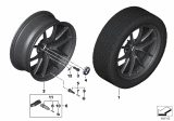 Diagram for 2015 BMW M3 Alloy Wheels - 36118053423