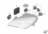 Diagram for BMW 640i Gran Coupe Light Control Module - 63117394903