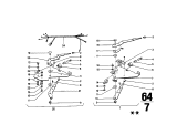 Diagram for 1971 BMW 2002tii Blower Control Switches - 64111356507