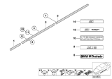 Diagram for 1994 BMW 318is Door Moldings - 51131977274