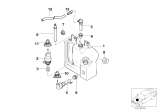 Diagram for 1998 BMW 528i Washer Reservoir - 61607038432