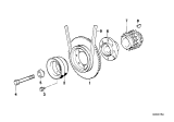 Diagram for 1993 BMW M5 Harmonic Balancer - 11231315148