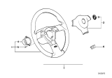 Diagram for BMW 735i Steering Wheel - 32332226085