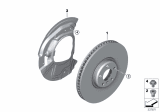 Diagram for 2011 BMW X5 M Brake Disc - 34116898727