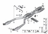 Diagram for BMW Exhaust Flange Gasket - 11627830668