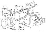 Diagram for 1994 BMW 530i Brake Line - 34321159891