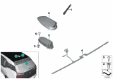 Diagram for 2014 BMW i3 Antenna - 65209253992