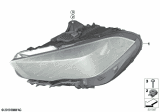 Diagram for BMW M235i xDrive Gran Coupe Headlight - 63119449597