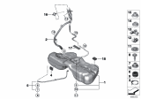 Diagram for BMW M760i xDrive Fuel Tank Filler Neck - 16117356516