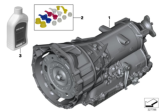 Diagram for BMW 640i Transmission Assembly - 24008605526