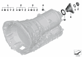 Diagram for 2014 BMW 640i Automatic Transmission Seal - 24207588897