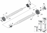 Diagram for BMW X6 Universal Joints - 26118487178