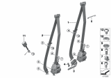 Diagram for 2016 BMW X5 Seat Belt - 72117318385