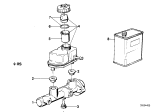 Diagram for 1981 BMW 633CSi Brake Fluid Level Sensor - 34321120841