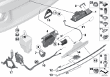 Diagram for BMW M6 Door Lock Cylinder - 51247191212