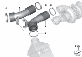 Diagram for BMW M5 Air Intake Coupling - 13717843221