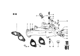 Diagram for 1974 BMW 3.0CS Temperature Sender - 61311355228