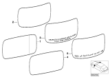 Diagram for BMW 535i xDrive Side View Mirrors - 51167065083