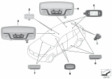 Diagram for BMW M5 Interior Light Bulb - 63316848614