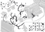 Diagram for 2009 BMW 135i Radiator Hose - 17127564480