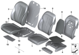 Diagram for BMW 540i Seat Heater Pad - 52107357416