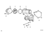 Diagram for 1993 BMW 740i Thermostat - 11531702279