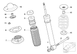 Diagram for BMW 540i Coil Spring Insulator - 33531093786