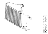 Diagram for BMW Alpina B7 Intercooler - 17517966268