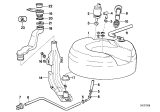 Diagram for BMW 840Ci Washer Reservoir - 61668354279