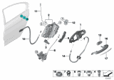 Diagram for BMW 540d xDrive Door Handle - 51218492201