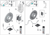 Diagram for BMW 840i Gran Coupe Brake Disc - 34116887397