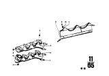 Diagram for 1976 BMW 2002 Exhaust Manifold - 11621256211