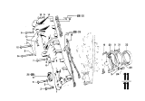 Diagram for 1991 BMW 735iL Timing Cover Gasket - 11141726733