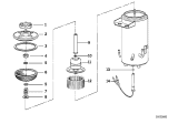 Diagram for 1994 BMW 750iL Power Steering Reservoir - 32411137939