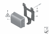 Diagram for 2016 BMW 650i xDrive Gran Coupe Parking Assist Distance Sensor - 66316876327