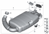 Diagram for BMW i8 Exhaust Hanger - 18208624487