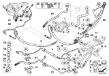 Diagram for BMW 535i Power Steering Hose - 32416777415