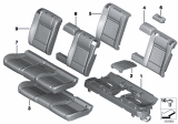 Diagram for 2009 BMW X6 Seat Cushion Pad - 52207262294