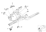 Diagram for 1999 BMW 528i Engine Mount Bracket - 41148247604