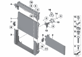 Diagram for 2014 BMW 750i Radiator - 17117576827