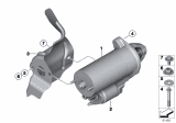 Diagram for 2013 BMW 328i Starter - 12412354701