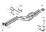 Diagram for 2014 BMW Z4 Exhaust Hanger - 18207586746