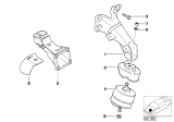 Diagram for BMW 325is Motor And Transmission Mount - 11811141137