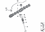 Diagram for BMW Rocker Shaft Spring Kit - 11347563460