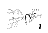 Diagram for BMW 318i Timing Cover Gasket - 11141727975