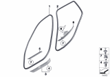 Diagram for 2015 BMW X1 Weather Strip - 51722993435